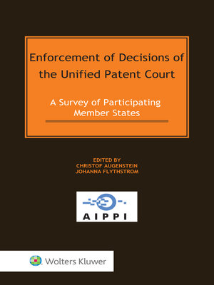 cover image of Enforcement of Decisions of the Unified Patent Court